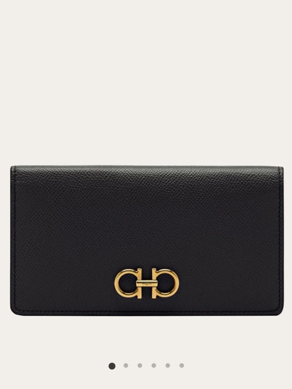 Salvatore Ferragamo Gancini continental wallet